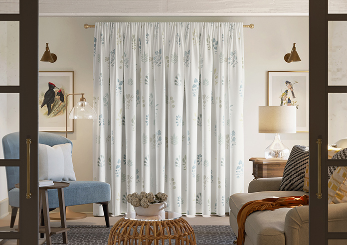 Botanical Velvet, Spring - Made to Measure Curtains - Image 7